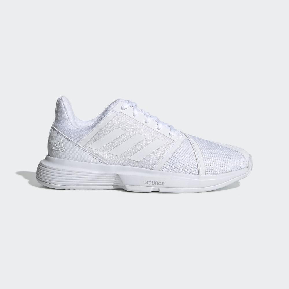 Pantofi Tenis Adidas CourtJam Bounce Dama Romania - Albi/Argintii G26833